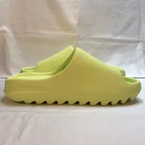 YZY Slide by Adidas, Glow Green, M8/W9 Yeezy | Shoes | Yzy Slide By Adidas Glow Green M8w9 | Poshmark main image 3